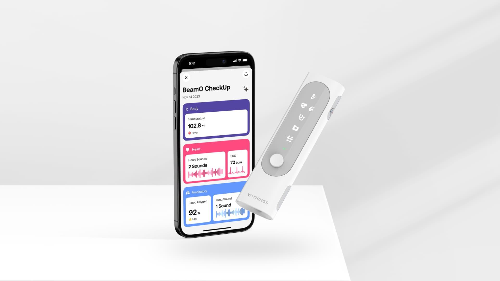 Withings Sorprende al CES con un ‘Multiscopio’ que podría transformar la telesalud